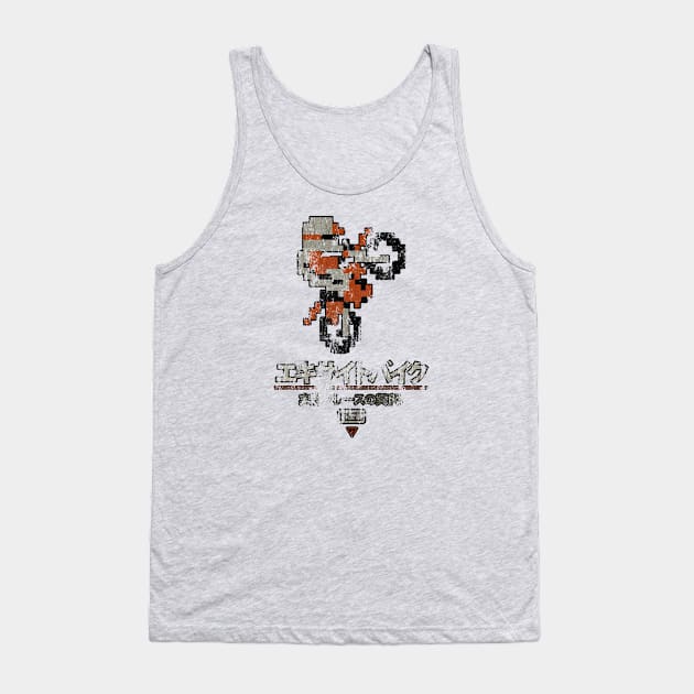 8-BIT MOTOCROSS - Vintage Tank Top by JCD666